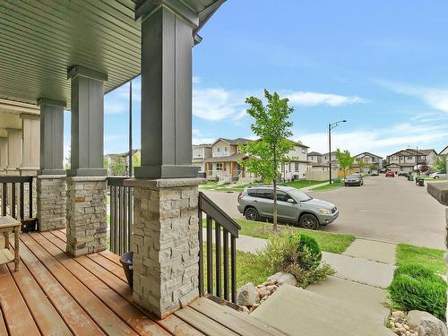 880 Cy Becker Drive, Edmonton, AB - Outdoor With Deck Patio Veranda With Exterior