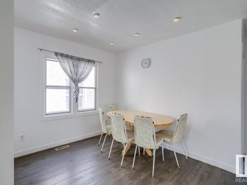 11409 90 Street, Edmonton, AB - Indoor Photo Showing Dining Room