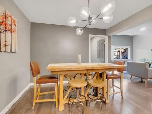 46 500 Lessard Drive Nw, Edmonton, AB - Indoor Photo Showing Dining Room