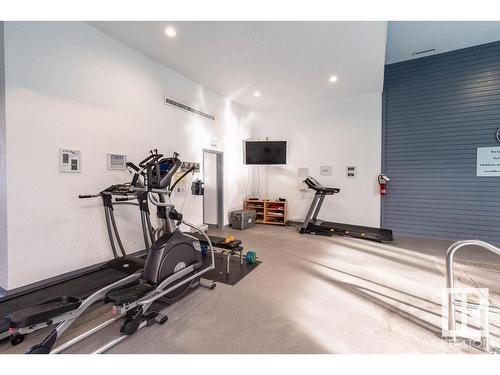 411 14810 51 Avenue, Edmonton, AB - Indoor Photo Showing Gym Room