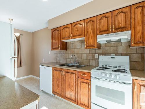 9 14115 82 Street, Edmonton, AB - Indoor Photo Showing Kitchen With Double Sink