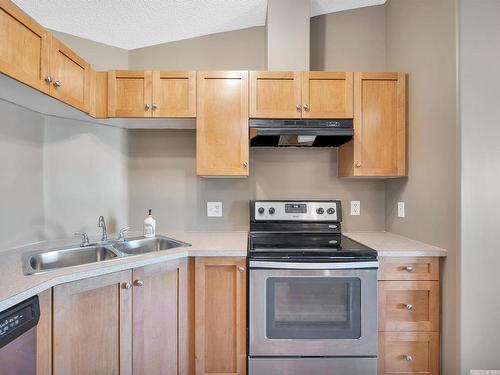 440 1520 Hammond Gate, Edmonton, AB - Indoor Photo Showing Kitchen With Double Sink