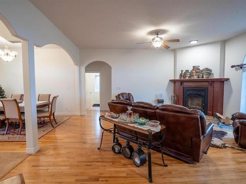 54010 Rge Road 41, Rural Lac Ste. Anne County, AB - Indoor Photo Showing Other Room With Fireplace