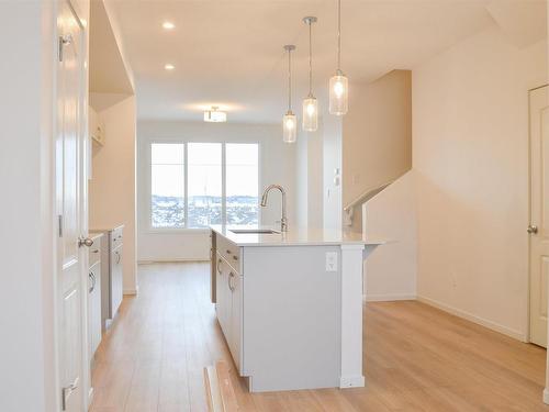 18923 29 Avenue, Edmonton, AB - Indoor Photo Showing Kitchen With Upgraded Kitchen