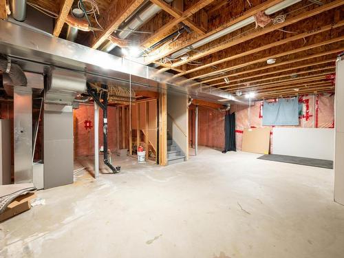 124 Keyport Circle, Leduc, AB - Indoor Photo Showing Basement