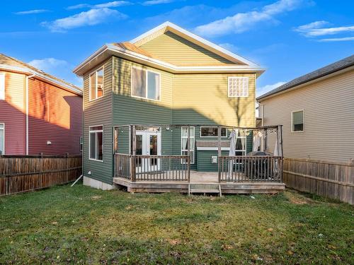 124 Keyport Circle, Leduc, AB - Outdoor With Deck Patio Veranda With Exterior