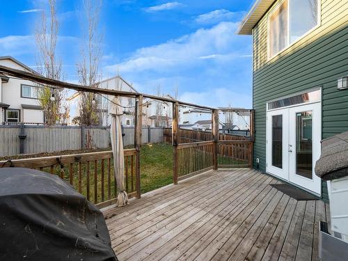 124 Keyport Circle, Leduc, AB - Outdoor With Deck Patio Veranda With Exterior