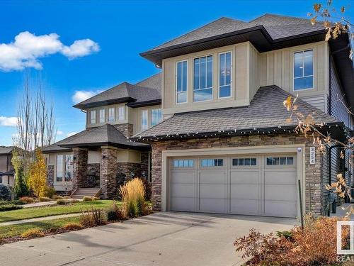 3254 Allan Way, Edmonton, AB - Outdoor With Facade