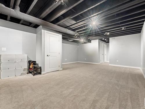 18156 75 Street, Edmonton, AB - Indoor Photo Showing Basement