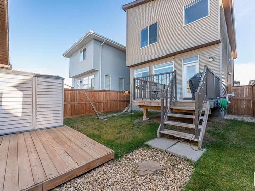 18156 75 Street, Edmonton, AB - Outdoor With Deck Patio Veranda With Exterior