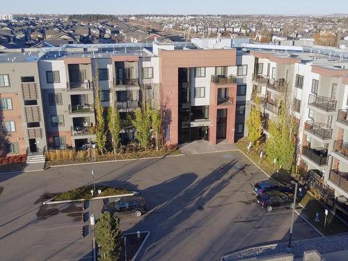 318 1004 Rosenthal Blvd Nw, Edmonton, AB - Outdoor With Balcony