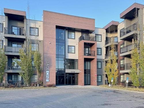 318 1004 Rosenthal Blvd Nw, Edmonton, AB - Outdoor With Balcony With Facade