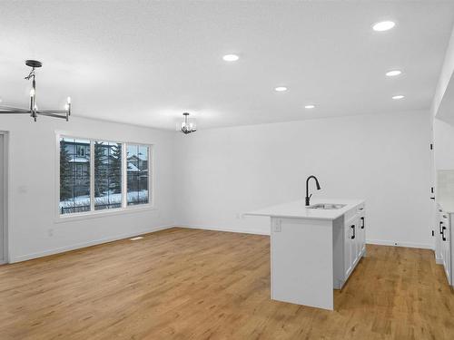 17243 9B Avenue, Edmonton, AB - Indoor Photo Showing Kitchen