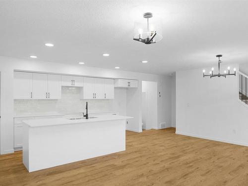 17243 9B Avenue, Edmonton, AB - Indoor Photo Showing Kitchen