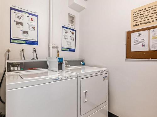 607 10045 117 Street Nw, Edmonton, AB - Indoor Photo Showing Laundry Room