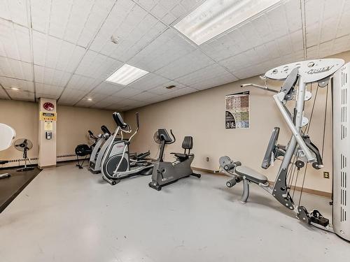 607 10045 117 Street Nw, Edmonton, AB - Indoor Photo Showing Gym Room