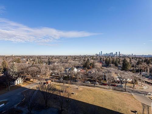 1004 13910 Stony Plain Road, Edmonton, AB - Outdoor With View