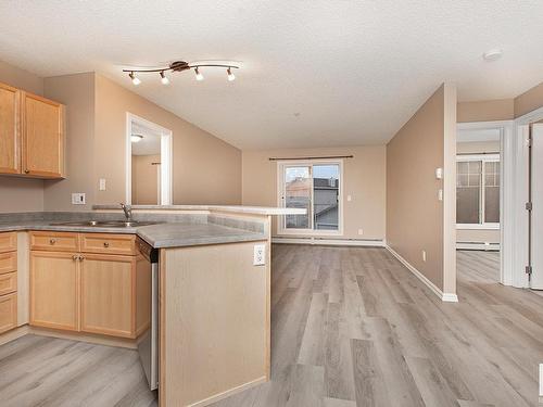 213 13710 150 Avenue, Edmonton, AB - Indoor Photo Showing Kitchen With Double Sink