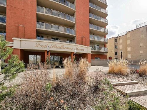 505 10649 Saskatchewan Drive, Edmonton, AB - Outdoor With Balcony