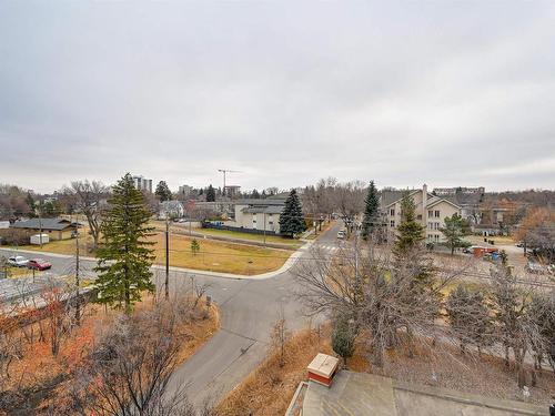 505 10649 Saskatchewan Drive, Edmonton, AB - Outdoor With View