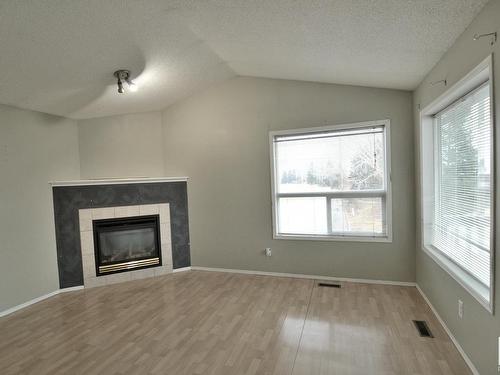 12707 136 Street, Edmonton, AB - Indoor Photo Showing Other Room With Fireplace