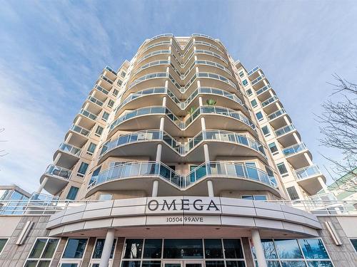 402 10504 99 Avenue, Edmonton, AB - Outdoor With Balcony