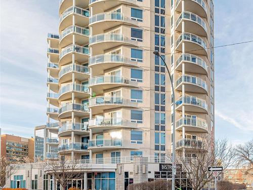 402 10504 99 Avenue, Edmonton, AB - Outdoor With Balcony With Facade