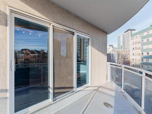 402 10504 99 Avenue, Edmonton, AB - Outdoor With Balcony With Exterior