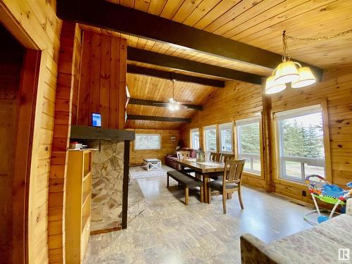 21344 Sec Hwy 617, Rural Camrose County, AB - Indoor Photo Showing Dining Room