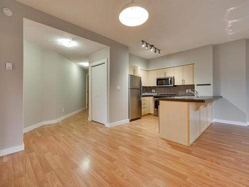 1005 10136 104 Street, Edmonton, AB - Indoor Photo Showing Kitchen