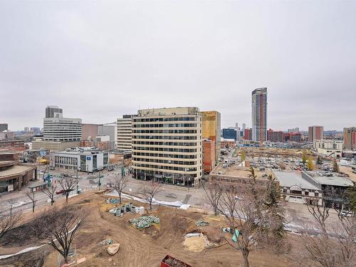 1005 10136 104 Street, Edmonton, AB - Outdoor With View