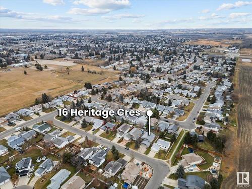 16 Heritage Crescent, Stony Plain, AB - Outdoor With View