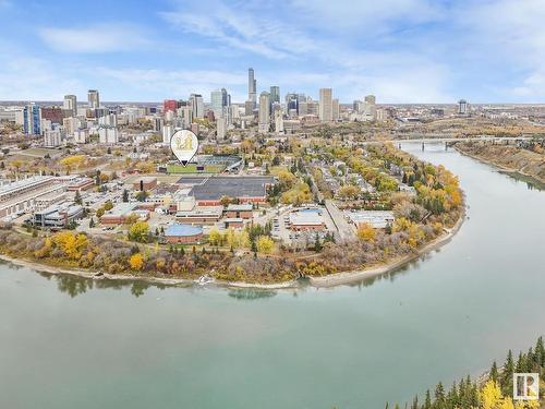 1608 10149 Saskatchewan Drive, Edmonton, AB - Outdoor With Body Of Water With View