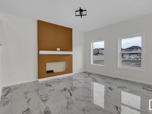 3903 41 Avenue, Beaumont, AB - Indoor With Fireplace