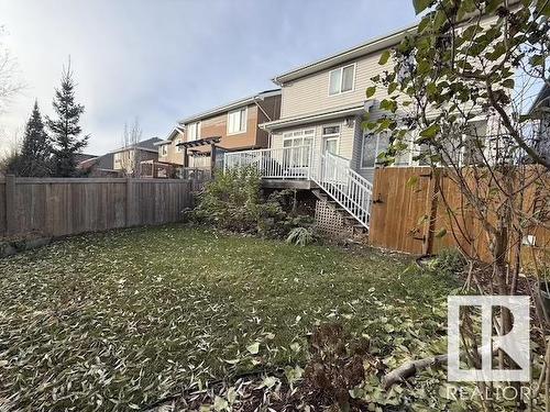 2309 Sparrow Crescent, Edmonton, AB - Outdoor With Deck Patio Veranda