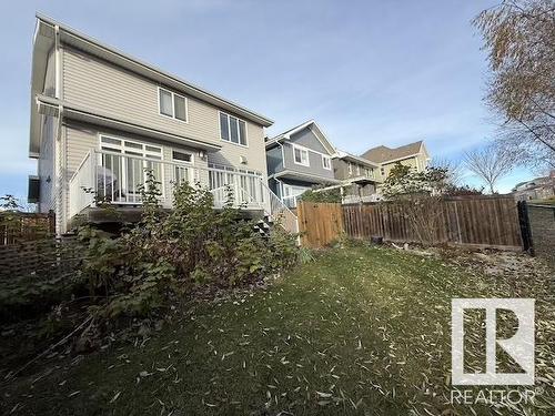 2309 Sparrow Crescent, Edmonton, AB - Outdoor With Deck Patio Veranda