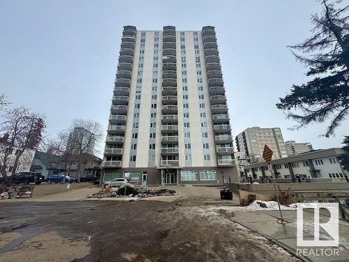 1703 9835 113 Street, Edmonton, AB - Outdoor With Facade