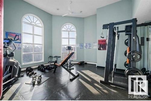 114 9010 106 Avenue, Edmonton, AB - Indoor Photo Showing Gym Room