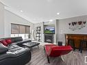 6731 Tri City Way, Cold Lake, AB  - Indoor Photo Showing Living Room With Fireplace 