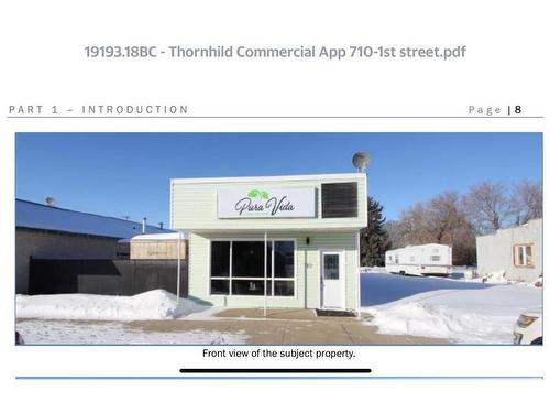 710 1 St Street, Thorhild, AB 