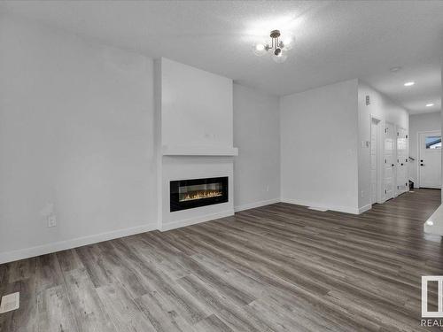 912 174 Street, Edmonton, AB - Indoor Photo Showing Living Room With Fireplace