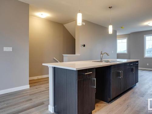 60 13139 205 Street, Edmonton, AB - Indoor Photo Showing Kitchen With Double Sink