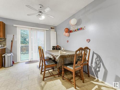 3540 33 Avenue, Edmonton, AB - Indoor Photo Showing Dining Room