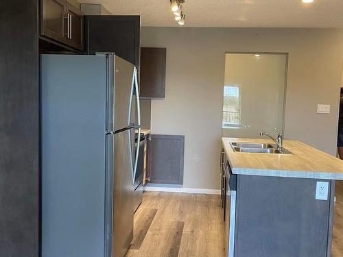 227 148 Ebbers Boulevard, Edmonton, AB - Indoor Photo Showing Kitchen With Double Sink