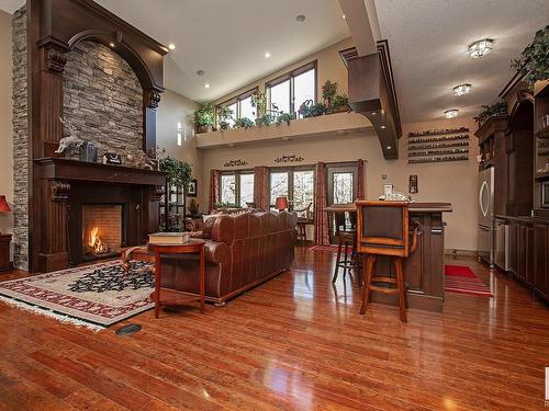 80-52210 Rge Rd 192, Rural Beaver County, AB - Indoor With Fireplace