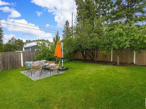 8611 Buena Vista Road, Edmonton, AB - Outdoor With Backyard