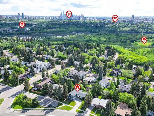 8611 Buena Vista Road, Edmonton, AB - Outdoor With View