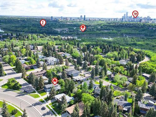 8611 Buena Vista Road, Edmonton, AB - Outdoor With View