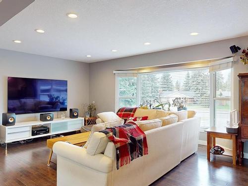 8611 Buena Vista Road, Edmonton, AB - Indoor Photo Showing Living Room