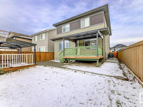 12616 43 Street, Edmonton, AB - Outdoor With Deck Patio Veranda With Exterior